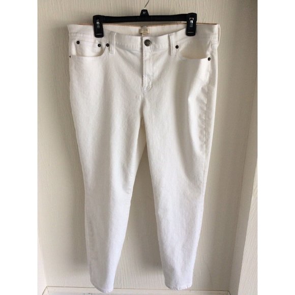 J. Crew, Stretch Off White Womens Jeans, Size 33/28 - Picture 1 of 6